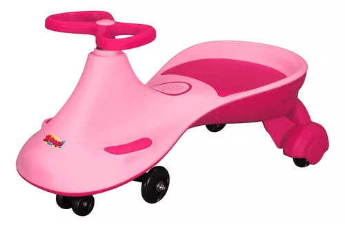 Roller Skate Musical Com Luzes Suporta 50kg Rosa - ZP01201- Zoop Toys