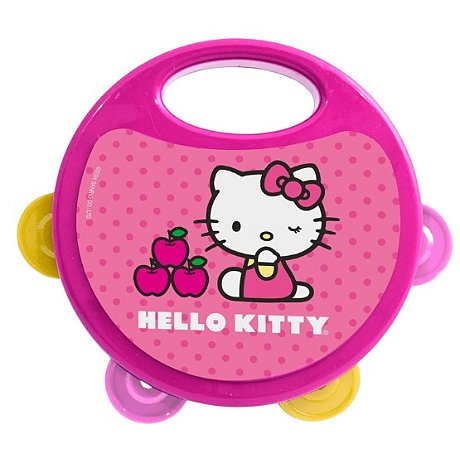 Instrumento Musical Hello Kitty - Pandeiro - 5919 Candide