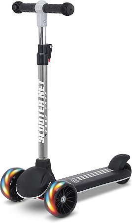 Patinete Dobrável Scooter Net Preto até 50kg -ZP01063  Zoop Toys