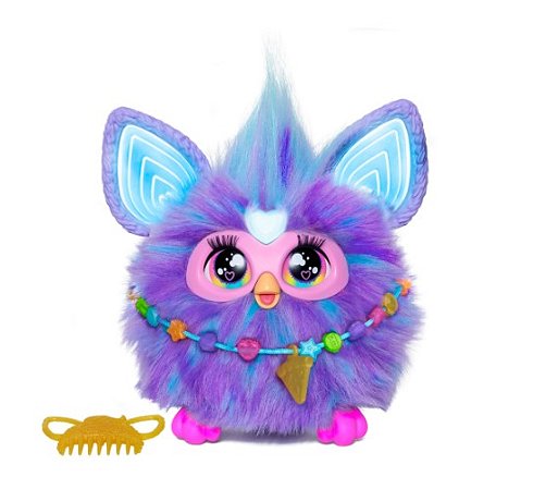 Pelúcia Furby Purple Brinquedo Interativo - F6743 - Hasbro