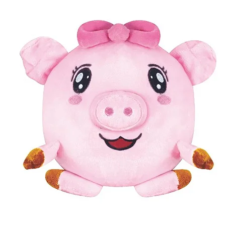 Pelúcia Meu Primeiro Amiguinho Porquinha PulaPula -ZP01119 - Zoop Toys