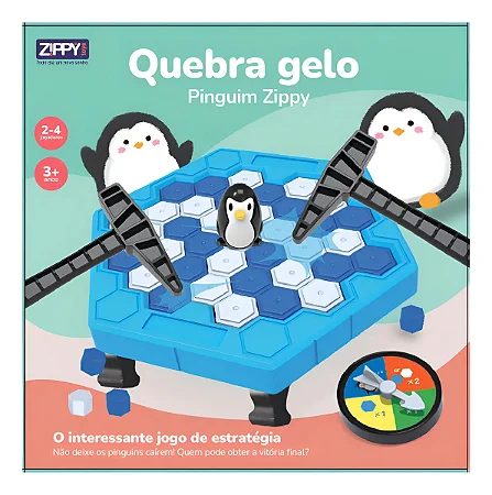 Jogo Quebra Gelo Pinguim - 10464 - Zippy Toys