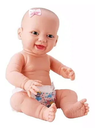 Boneca Diver New Born Little Especial - 8215 - Divertoys
