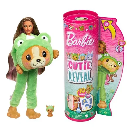 Barbie Cutie Reveal Urso Verde - HRK22 - Mattel