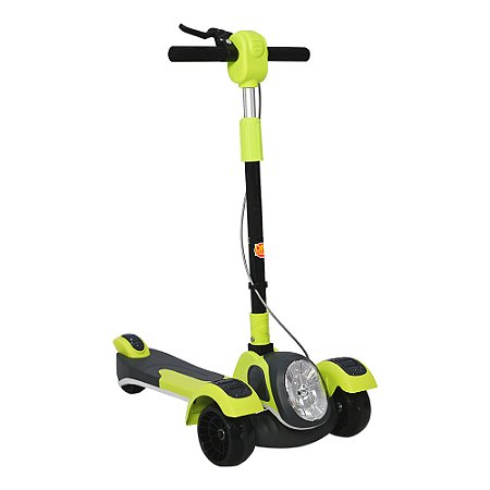 Patinete Radical Farol Rodas Luz Led - DMR6813 - DM Toys