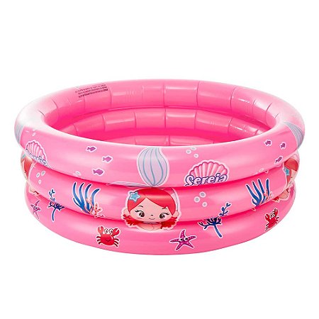 Piscina Inflável Sereia 66 L - DMS7016 - Dm Toys