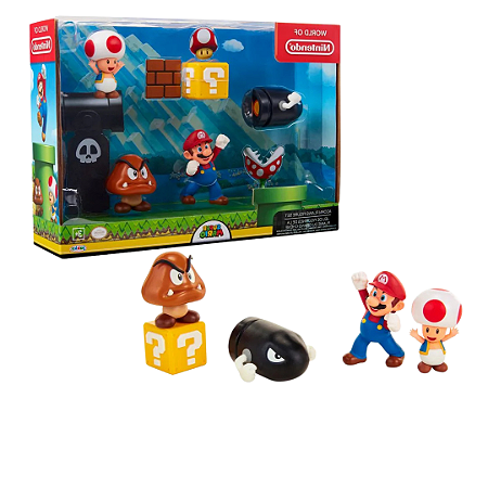 Super Mario Diorama Acorn Plains - 3012 - Candide
