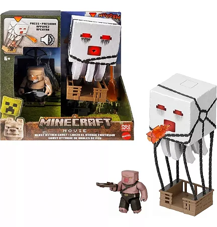Boneco Minecraft O Filme Piglin E Fantasma - Jfb69 - Mattel