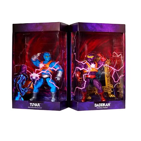 Masters of the Universe® Origins Two Bad™ Multipack -  Fusão Poderosa de Tuvar e Baddrah - HTN04 Mattel
