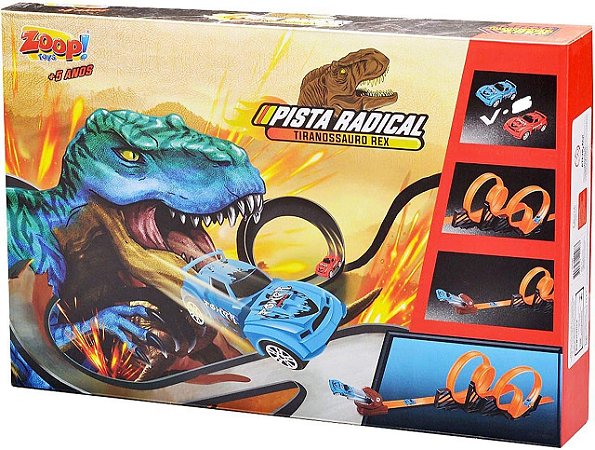 Pista Radical Tiranossauro Rex -ZP00569 - Zoop Toys
