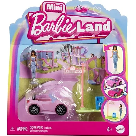 Barbie Mini BarbieLand Veículo Conversível - HYF38 - Mattel