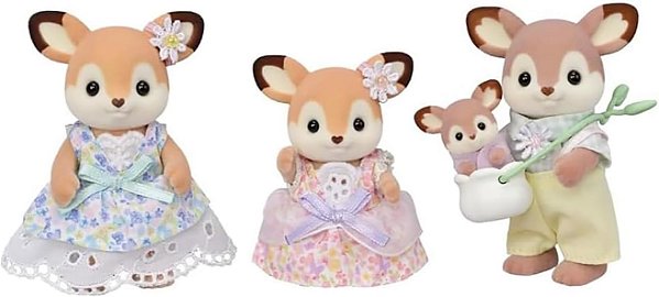 Sylvanian Families - Familia dos Cervos - 5799 Epoch