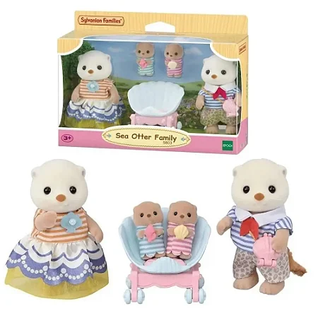 Sylvanian Families Família das Lontras Marinhas 5803 Epoch