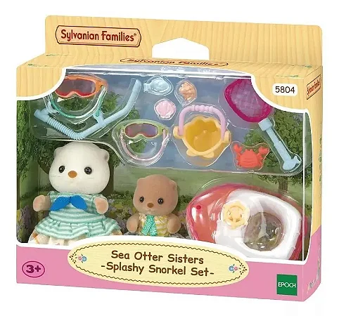 Sylvanian Families - Irmãs Lontras-marinhas 5804 Epoch