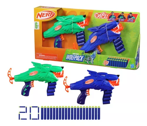 Lançador Nerf Wild Wolfpack - G0031 - Hasbro