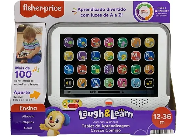 Fisher-Price Tablet Aprendizagem Cresce Comigo - HXB80 - Mattel