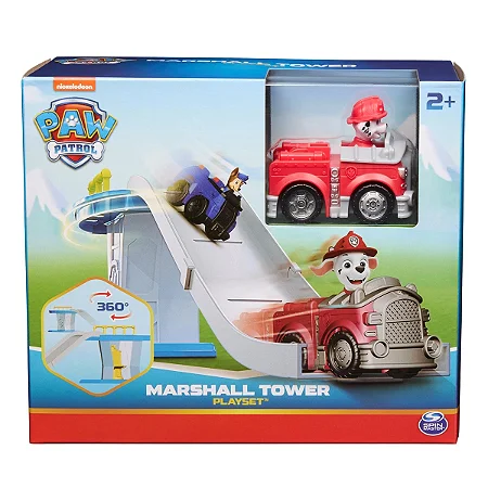 Patrulha Canina Playset com Veiculo Marshall - 3597 - Sunny