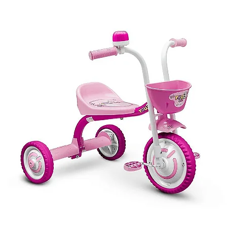 Triciclo Infantil You 3 Girl - 160012 - Nathor