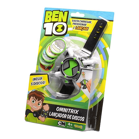 Omnitrix Lançador De Discos Ben 10 - 1759 - Sunny