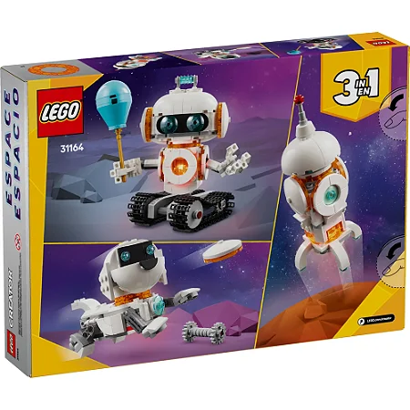 Lego Creator 3 em 1 - Robô espacial 31164