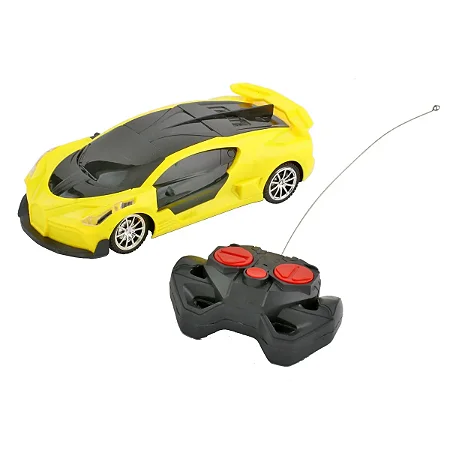 Carro de Controle Remoto com 7 funções Amarelo RC24378   Zippy Toys