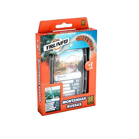 Super Trunfo Montanhas Russas 04819 - Grow