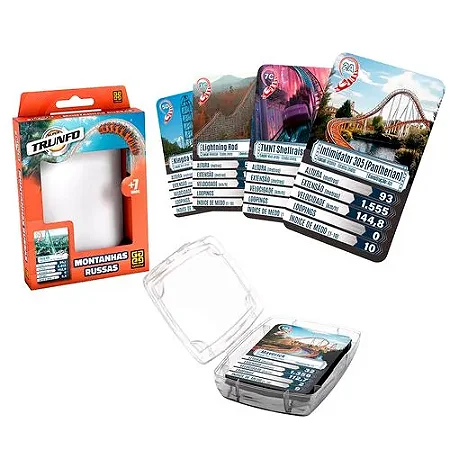 Super Trunfo Montanhas Russas 04819 - Grow