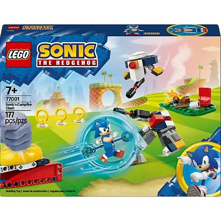 Lego Sonic - Batalha na Fogueira do Sonic - 77001