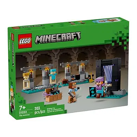 Lego Minecraft o Arsenal - 203 pcs - 21252