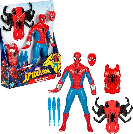 Boneco Lançador e Acessórios Homem Aranha - F8841 - Hasbro