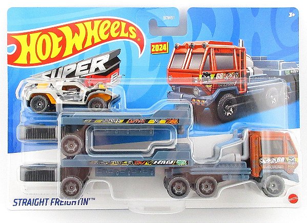 Hot Wheels Caminhão - Straight Freightin - BDW51/HVD94 - Mattel