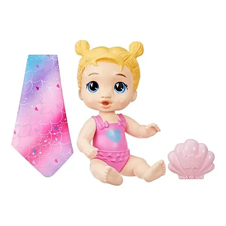 Boneca Baby Alive Sereia Splash Harper Hugs - G1477 - Hasbro
