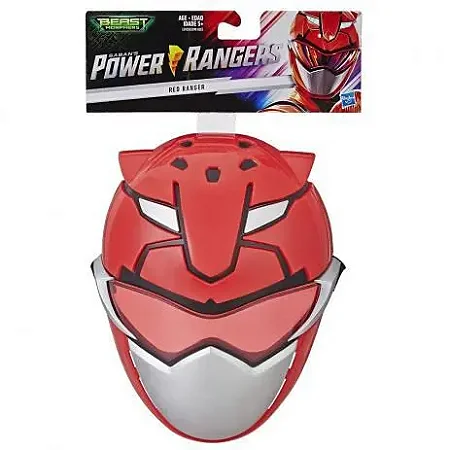 Máscara Power Rangers - Ranger Vermelho - E5898 - Hasbro