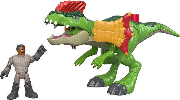 Imaginext Jurassic World Dilofossauro - FMX88 - Mattel