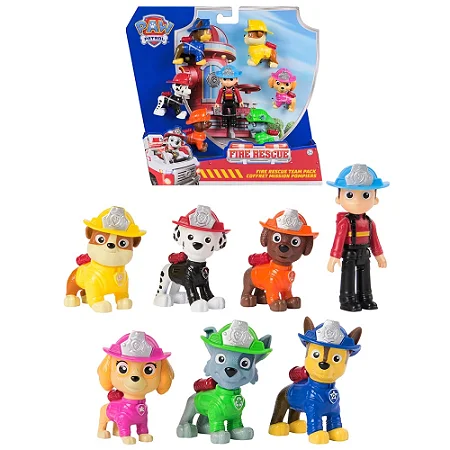 Patrulha Canina - Pack Bonecos Fire Rescue - 4840 Sunny