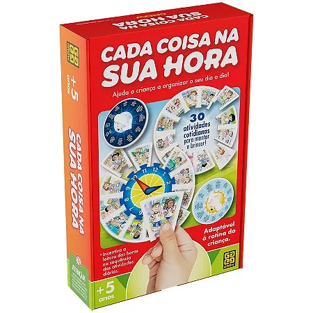Jogo Cada Coisa em Seu Lugar 04420 - Grow