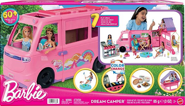 Acampamento Dos Sonhos Barbie Hrj78 - Mattel