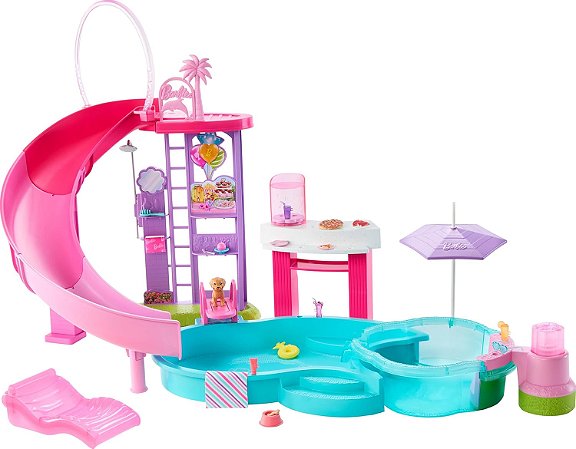 Conjunto Barbie Piscina dos Sonhos - JFP01 - Mattel