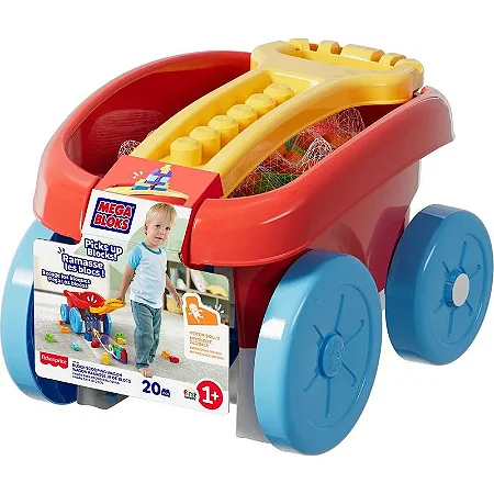 Mega Bloks Jogo de Construção Vagão recolhe blocos - JFR30 - Mattel