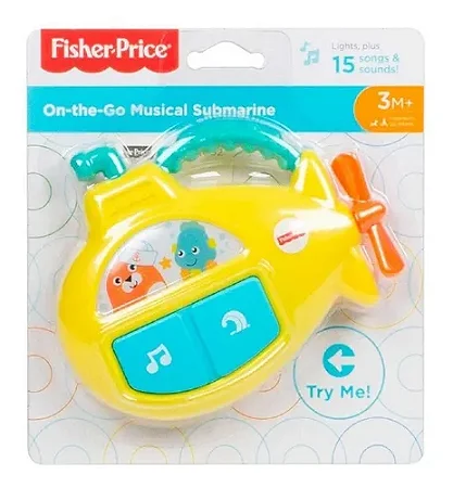 Fisher Price Submarino Musical - Fxc02 - Mattel