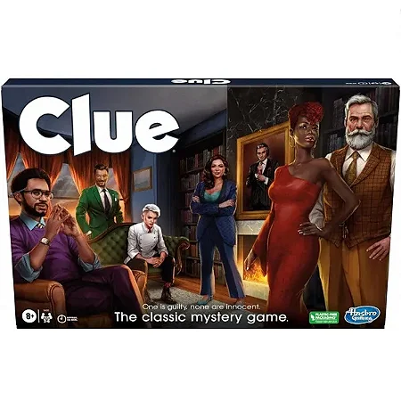 Jogo Clue Cluedo Classic Refresh - F6420 - Hasbro