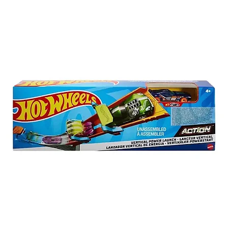 Pista Hot Wheels Lançamento Vertical FTH79 HFY69 - Mattel