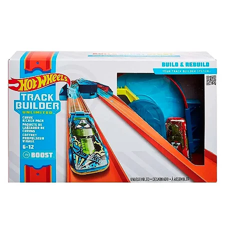 Hot Wheels  Lançador com Curva Extrema GLC87 GLC93 Mattel