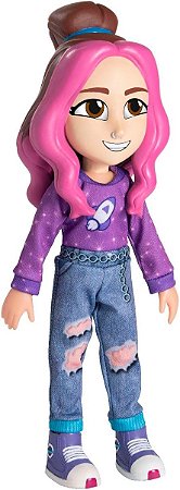 Boneca Katlen Dos Rosa -26 cm- 1271 - Novabrink