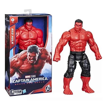 Boneco Avengers 30cm - Capitão América - Red Hulk - F9299 -Hasbro