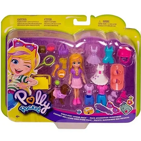 Boneca Polly Pocket Queridinho das Meninas - GBF85 - Mattel