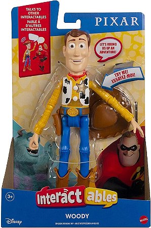 Boneco Woody Interativo Toy Story - HBK89 - Mattel