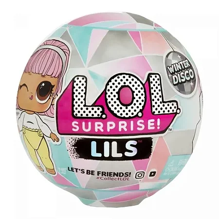 Boneca Surpresa LOL Surprise Lils Winter Disco 8931 Candide