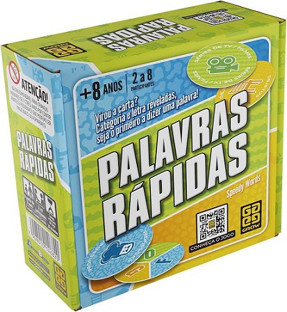 Jogo Palavras Rápidas - Grow 4682