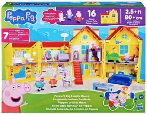 Peppa Pig Conjunto Casa da Família da Peppa - G0508 Hasbro